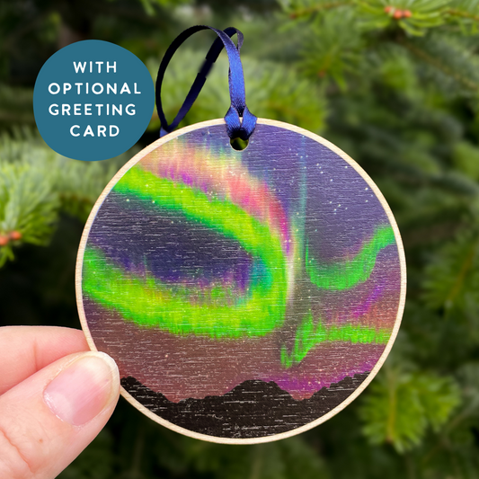 The Northern lights Ornament (Aurora Borealis)