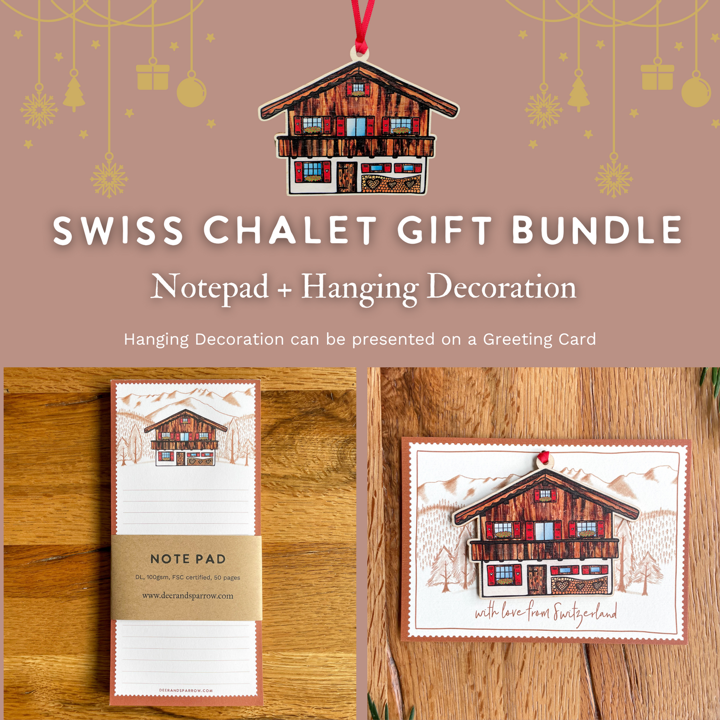 Swiss Chalet Themed Gift Bundle