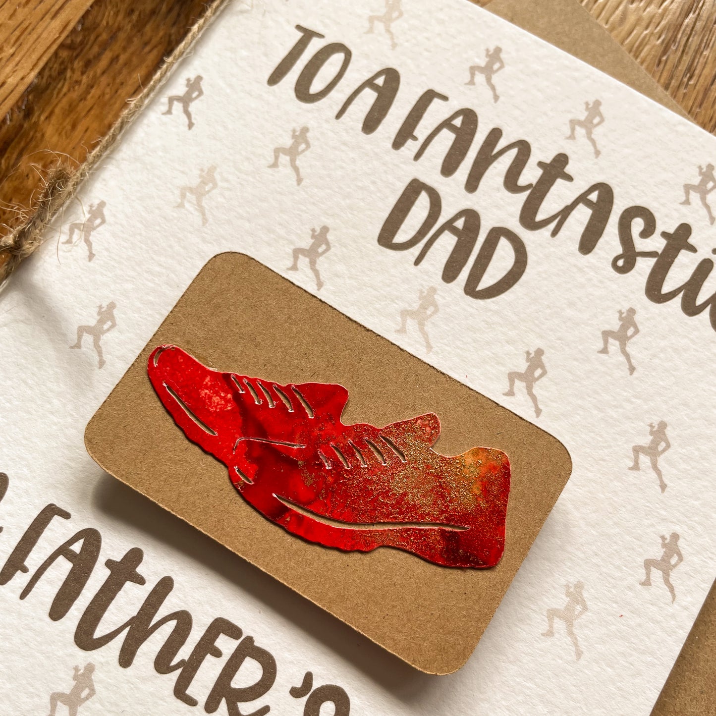 Father's Day Card for trail/ marathon runner