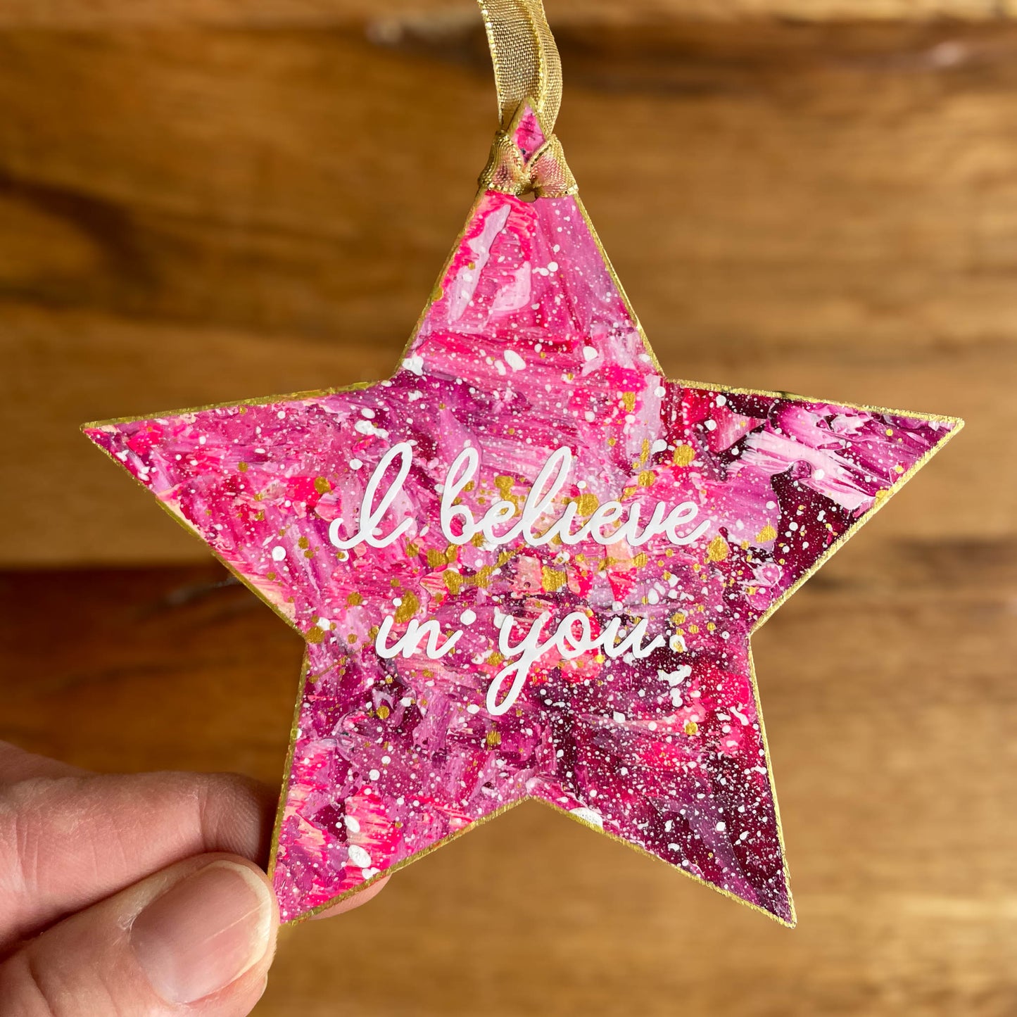 "I believe in you" Hanging Decoration