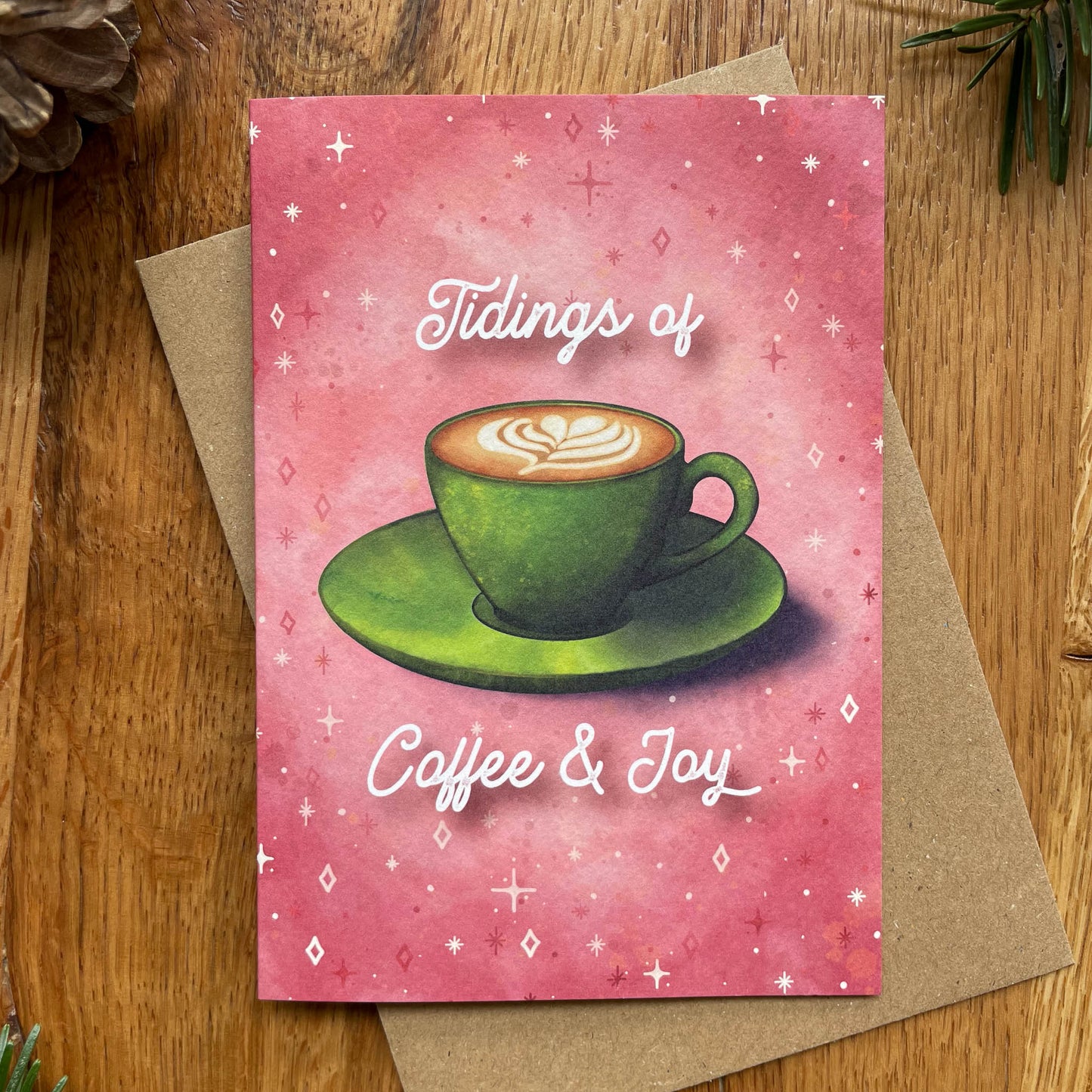 Coffee and Joy Christmas Card