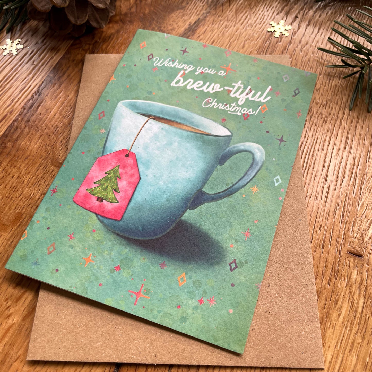 Tea Christmas Card