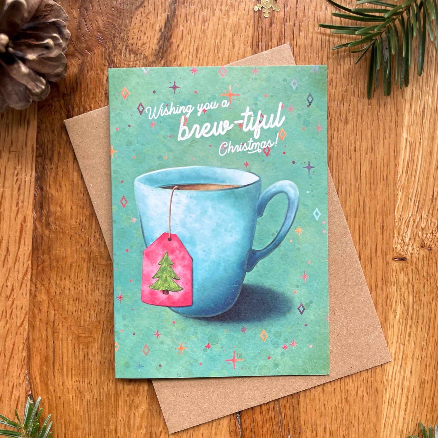 Tea Christmas Card